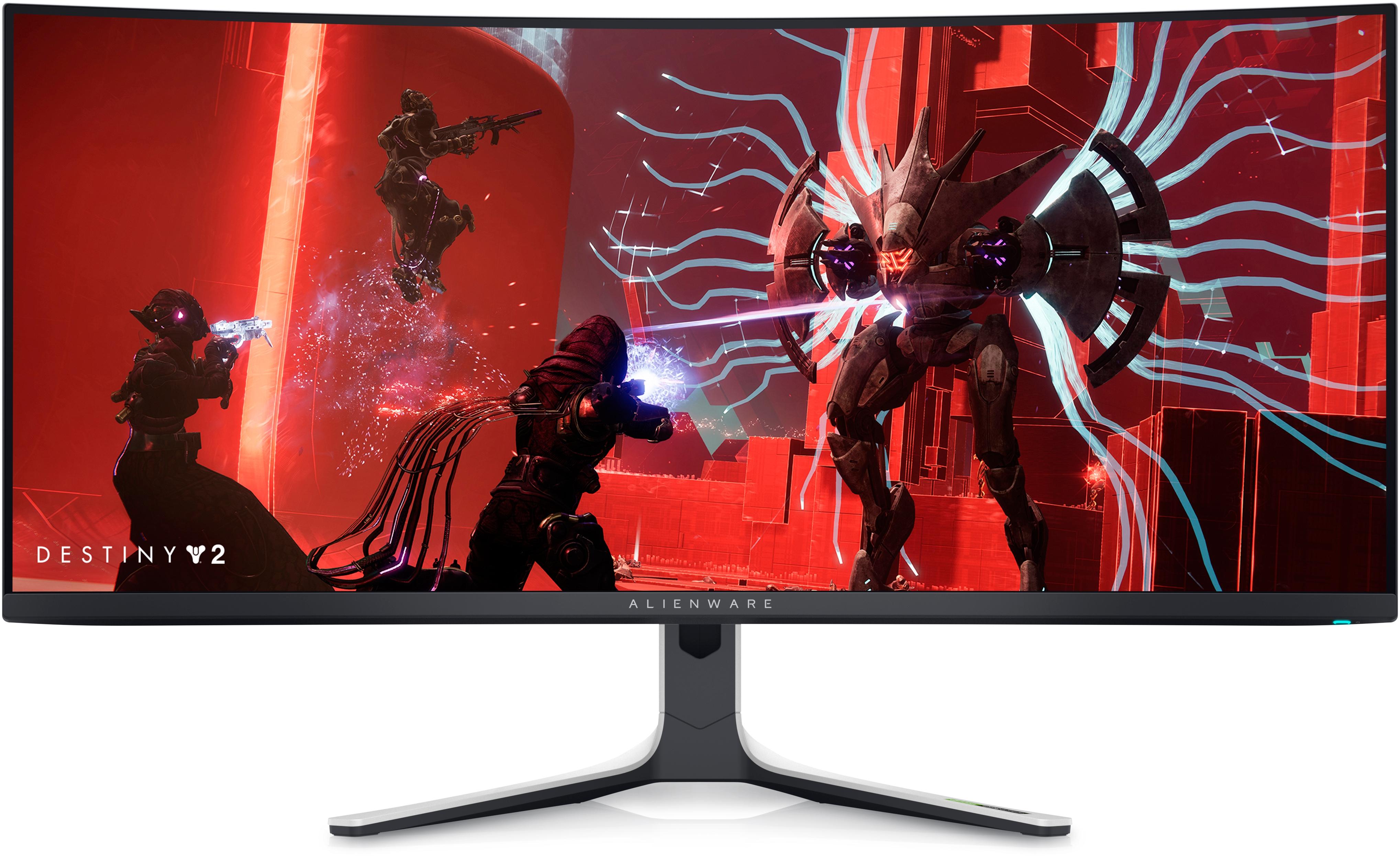 Alienware AW3423DW - Monitor per il gaming 342 pollici 3440 x 1440 OLED 01 ms 175 Hz 1000 cd/m curvo DP USB-A HDMI audio out cu