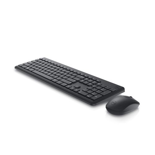DELL KM3322W tastiera Mouse incluso RF Wireless QWERTY Inglese britannico Nero (DELL WIRELESS KBD MOUSE-KM3322W-UK) - Versione