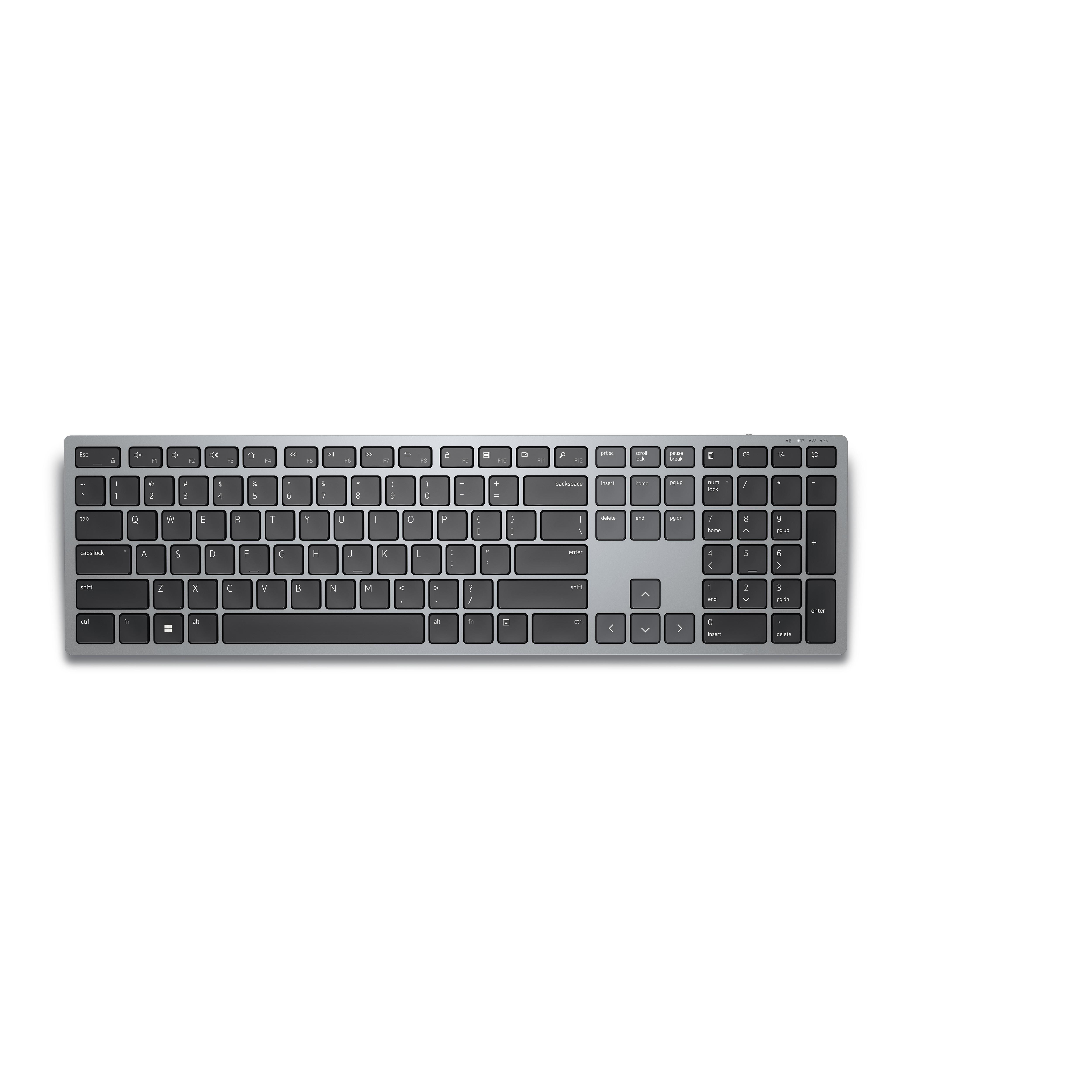 DELL KB700 tastiera Ufficio Bluetooth QWERTZ Tedesco Grigio
