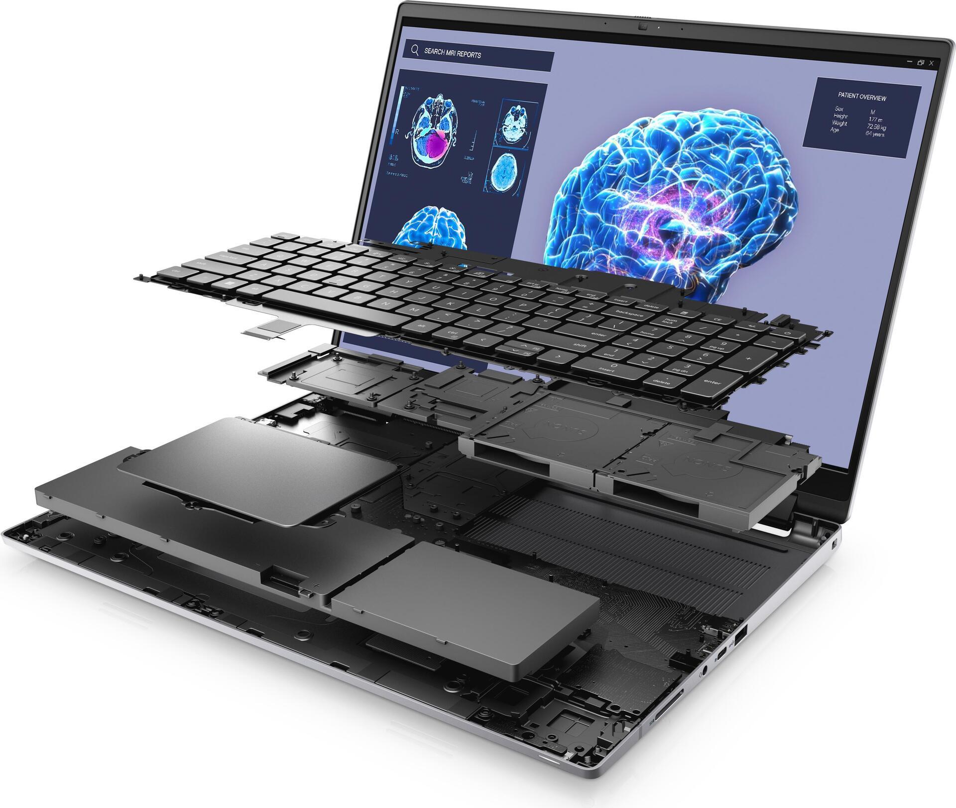 PRECISION 7680 I7-13850HX 32GB - 1TB 16IN FHD W11P 3Y PROSPT - Versione Tedesca