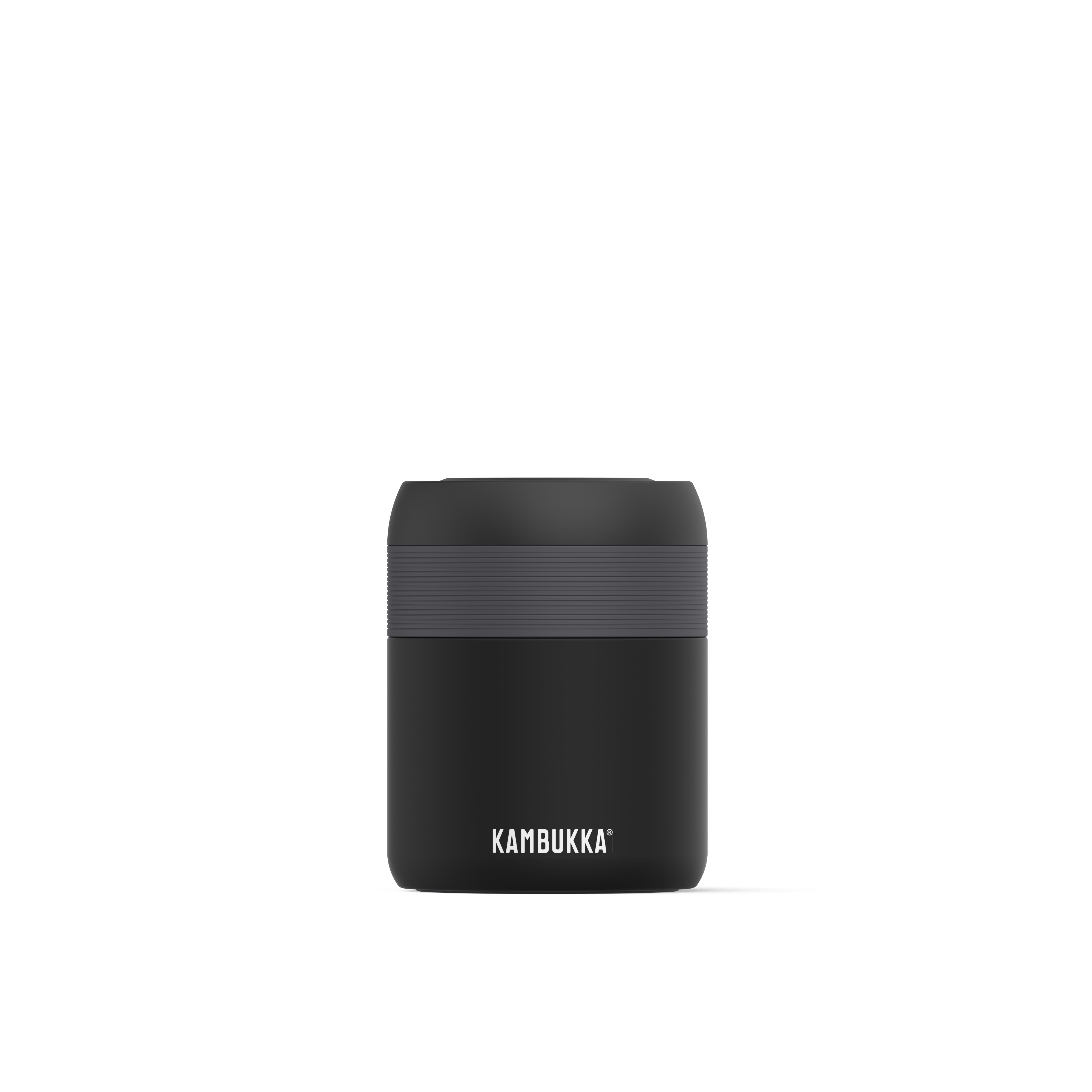 thermos da pranzo Bora 600 ml - Nero opaco