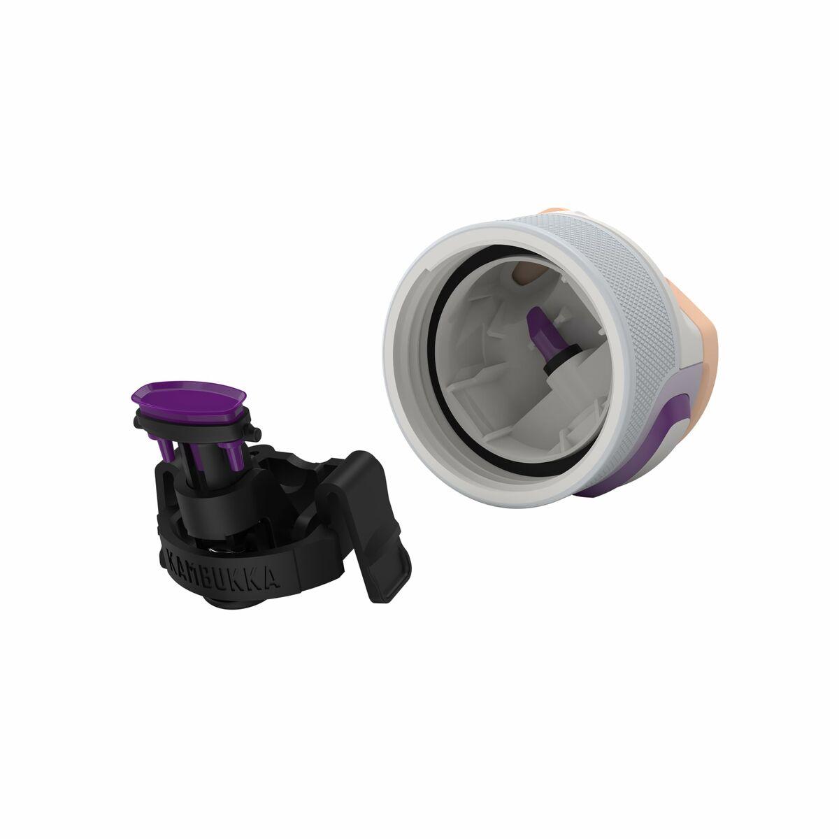 Bottiglia d'acqua Kambukka Elton Nero Rosa Acrilico Plastica Tritan 500 ml