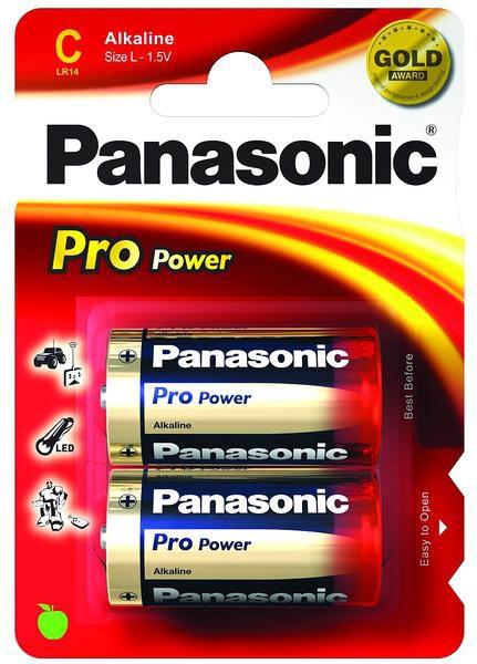 BLISTER 2 mezze torce LR14 Pro Power C PANASONIC