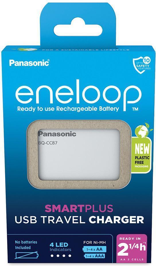 Panasonic Eneloop USB-fastcharge device without batt. BQ-CC87USB
