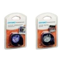 Dymo lettratag - banda di plastica - blu - rolle (1,2 cm x 4 m) 1 rotolo (s) - per lettratag lt -100h, lt -100t, qx50, xr (S072
