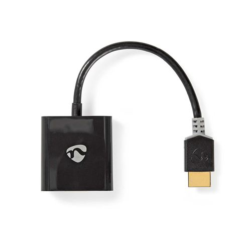 Cavo HDMI - HDMI M - VGA F - 1080p - 0,20 m - Antracite
