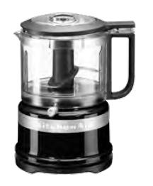 KitchenAid 5KFC3516S Mini tritatutto 240 W 0,83 L Nero