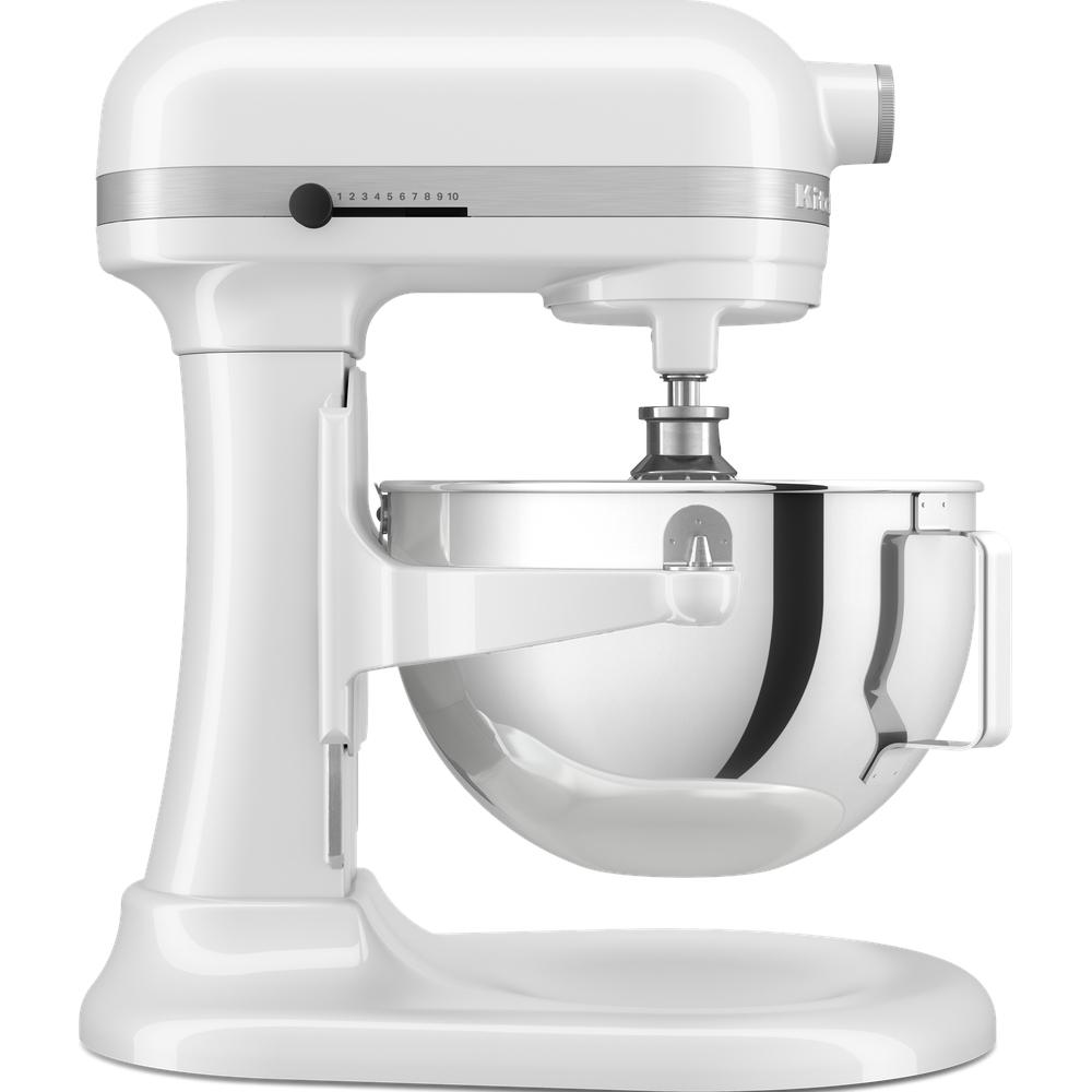 KitchenAid 5KSM55SXXEWH Sbattitore con base 325 W Bianco
