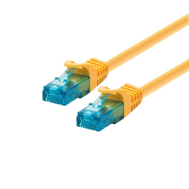 PATCH CABLE U/UTP 3M - CAT5E - - YELLOW - Warranty 24M