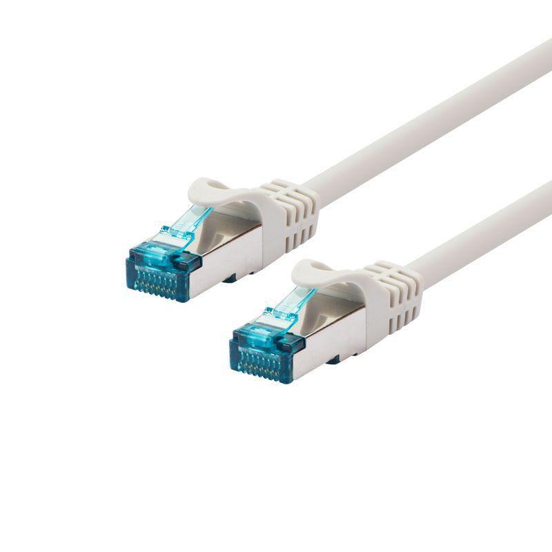 PATCH CABLE SF/UTP 0.5M - - CAT5E - IVORY - Warranty 24M