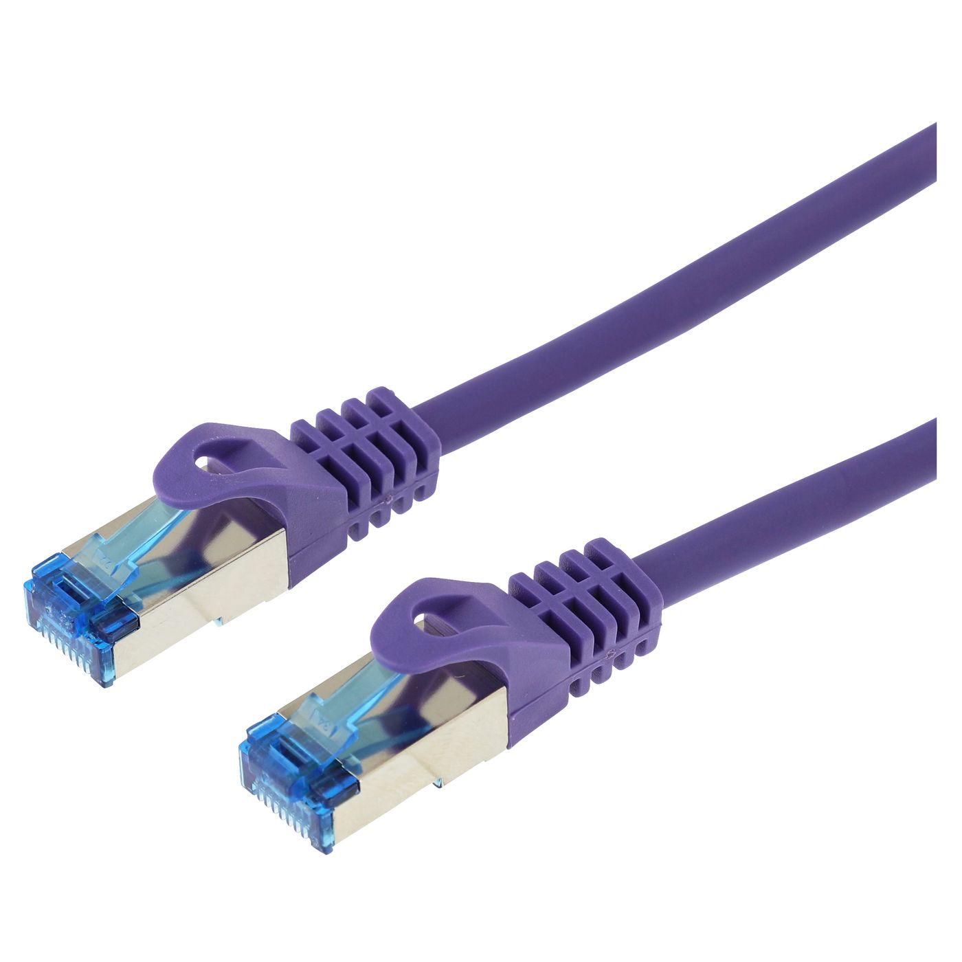 PATCH CABLE SF/UTP 1.5M - - CAT5E - VIOLET - Warranty 24M