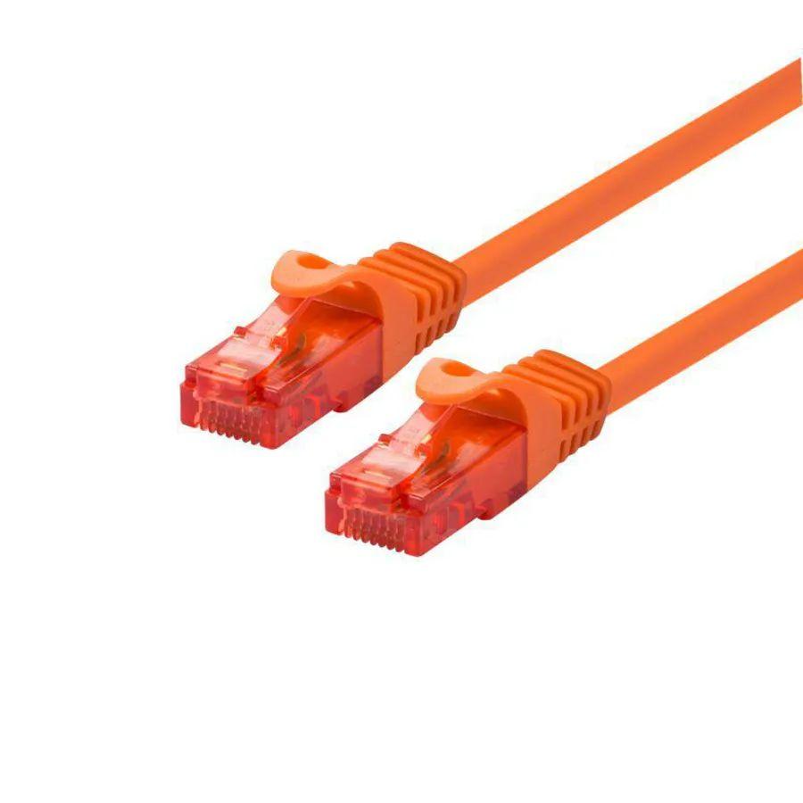PATCH CABLE U/UTP CAT6 - 5M - ORANGE - Warranty 24M