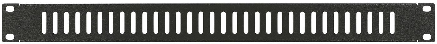 LOGON RAB200BL porta accessori Pannello nascosto (1U 19 SCREW TYPE VENTED - BLANK PANEL BLACK - Warranty 60M)