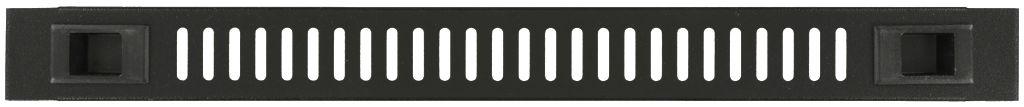 LOGON RAB400BL porta accessori Pannello nascosto (1U 19 SNAP LOCKING, VENTED - BLANK PANEL BLACK - Warranty: 60M)