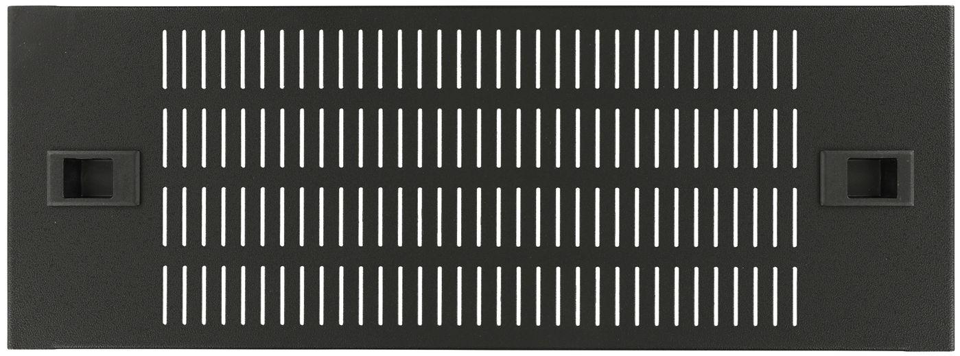 LOGON RAB415BL porta accessori Pannello nascosto (4U 19 SNAP LOCKING VENTED - BLANK PANEL BLACK - Warranty 60M)
