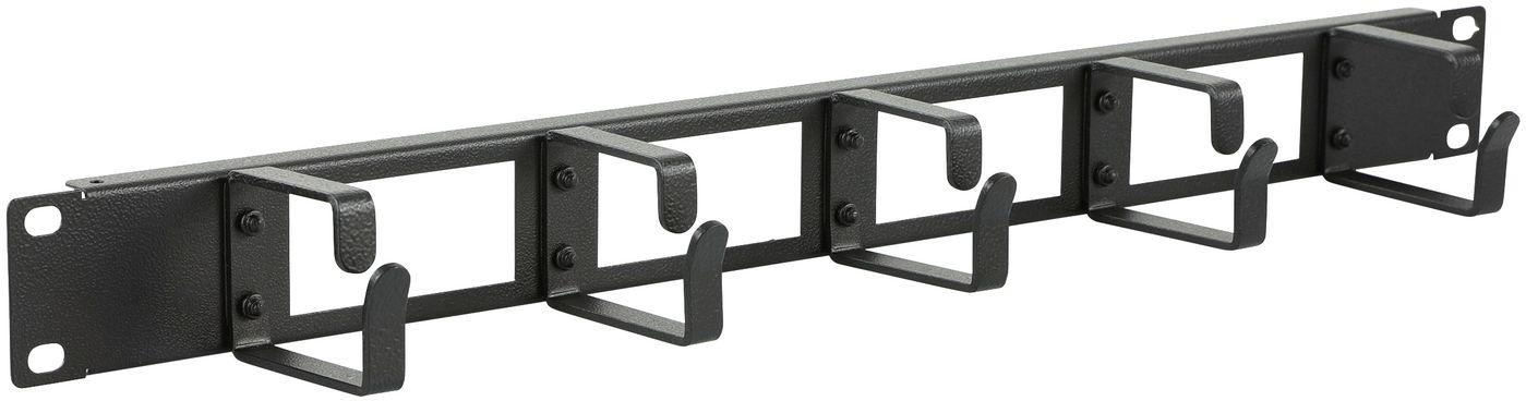 LOGON RAO110BL porta accessori Pannello di gestione del cavo (1U 19 CABLE ORGANIZER PANEL - WITH CABLE ENTRY HOLE - Warranty: 6