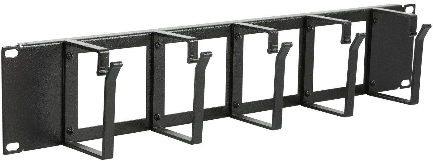 LOGON RAO115BL porta accessori Pannello di gestione del cavo (2U 19 CABLE ORGANIZER PANEL - WITH CABLE ENTRY HOLE - Warranty 60