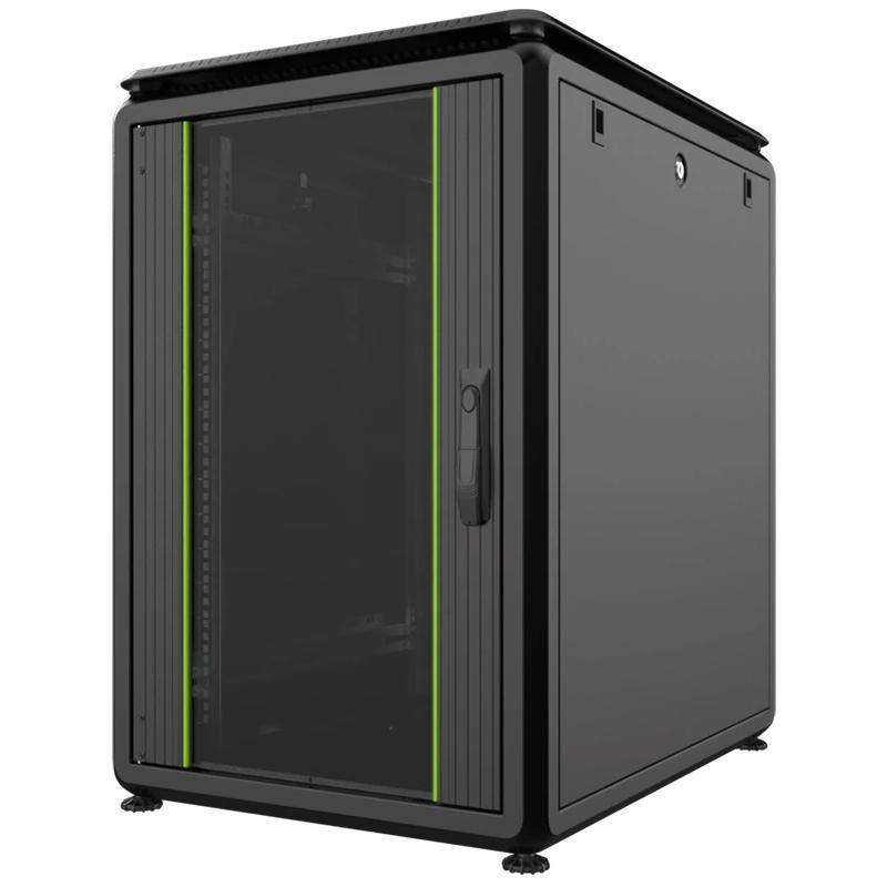 LOGON RDL16U61BL rack 16U Rack indipendenti Nero (19" 16U Rack Cabinet 600 x - 1000 x 897mm Data Line - - Black - Warranty 60M)