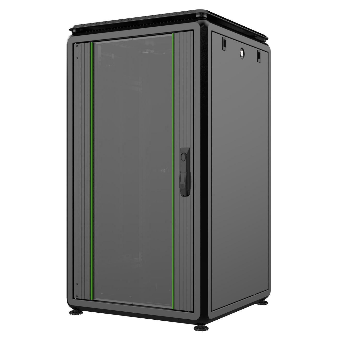 LOGON RDL20U66BL rack 20U Rack indipendenti Nero (19" 20U Rack Cabinet 600 x - 600 x 1075mm Data Line - - Black - Warranty 60M)