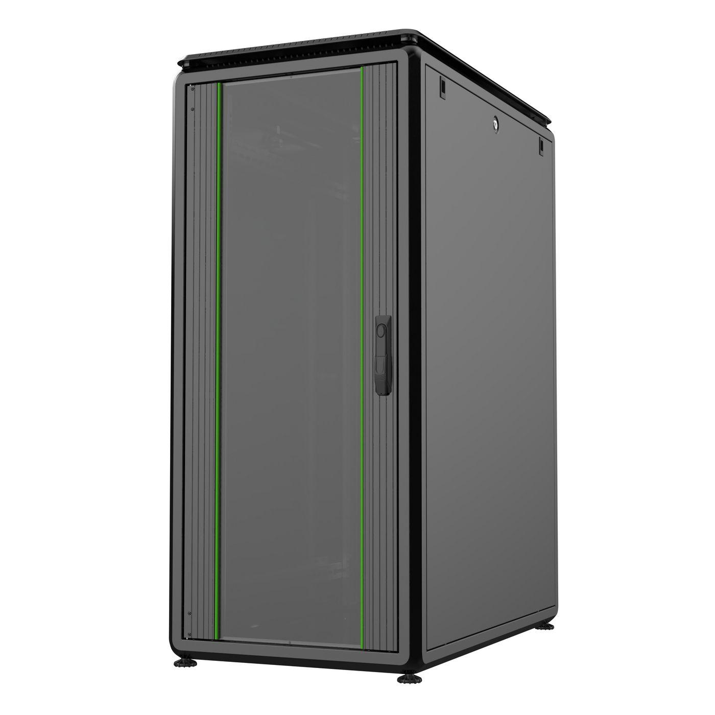 LOGON RDL26U61BL rack 26U Rack indipendenti Nero (19" 26U Rack Cabinet 600 x - 1000 x 1342mm Data Line - - Black - Warranty 60M)