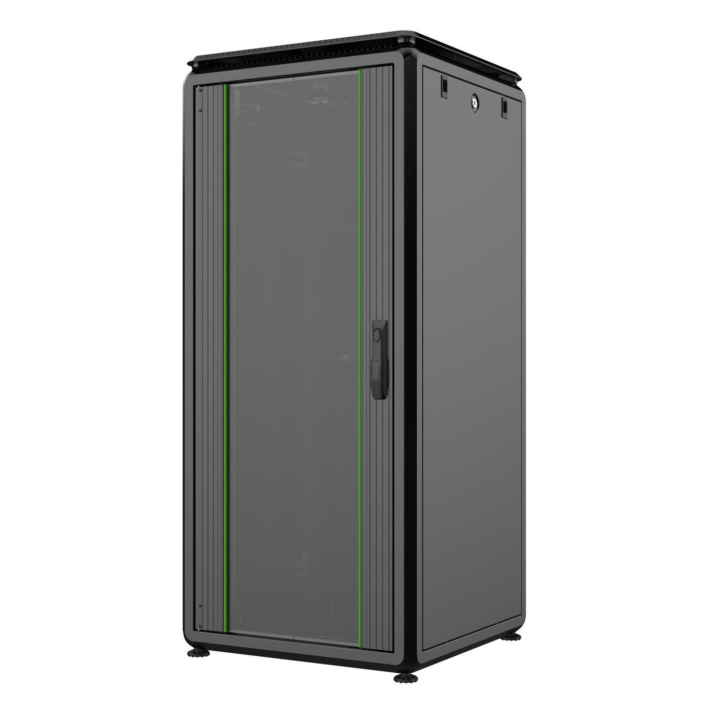 LOGON RDL26U66BL rack 26U Rack indipendenti Nero (19" 26U Rack Cabinet 600 x - 600 x 1342mm Data Line - - Black - Warranty 60M)
