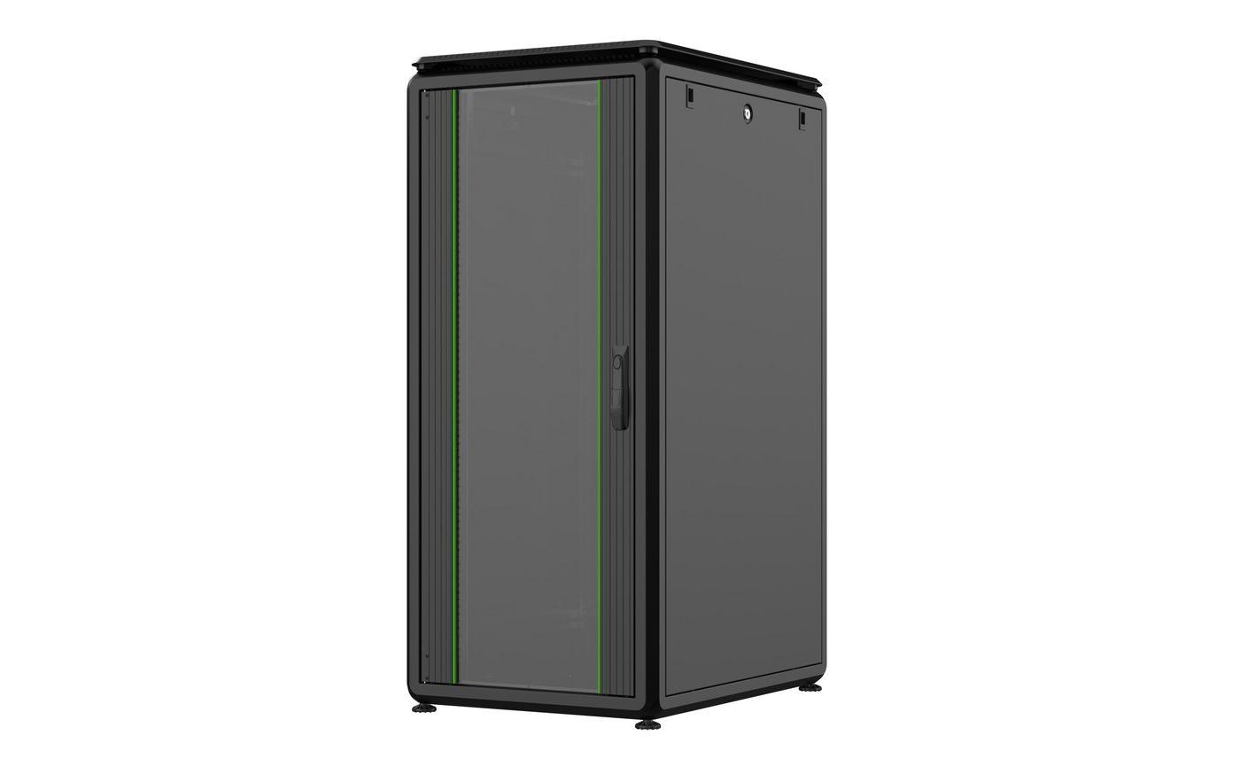 LOGON RDL26U68BL rack 26U Rack indipendenti Nero (19" 26U Rack Cabinet 600 x - 800 x 1342mm Data Line - - Black - Warranty 60M)