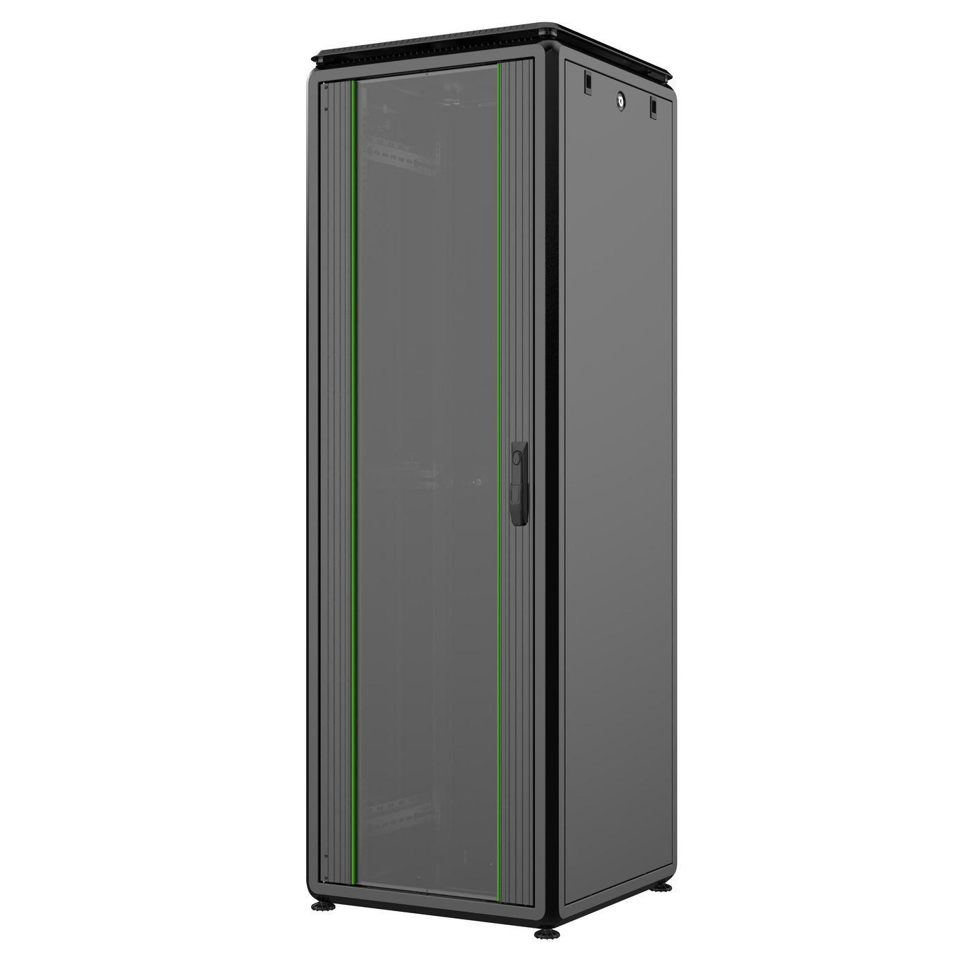 LOGON RDL36U66BL rack 36U Rack indipendenti Nero (19" 36U Rack Cabinet 600 x - 600 x 1786mm Data Line - - Black - Warranty 60M)