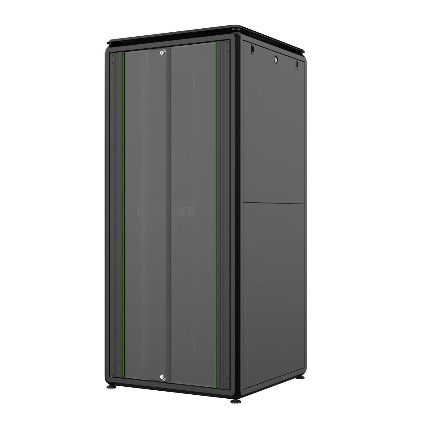 LOGON RDL36U88BL rack 36U Rack indipendenti Nero (19" 36U Rack Cabinet 800 x - 800 x 1786mm Data Line - - Black - Warranty: 60M)
