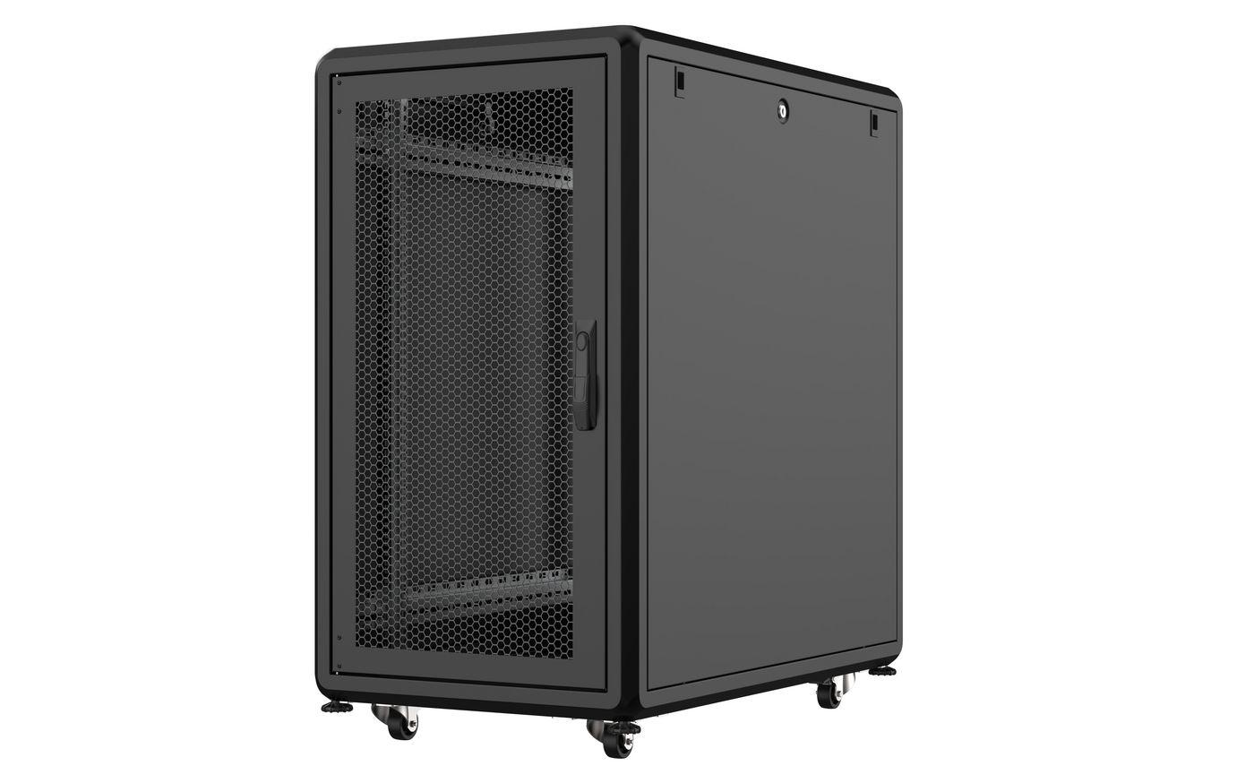 LOGON RSL20U61BL rack 20U Rack indipendenti Nero (19" 20U Rack Cabinet 600 x - 1000 x 1075mm Server Line - - Black - Warranty: