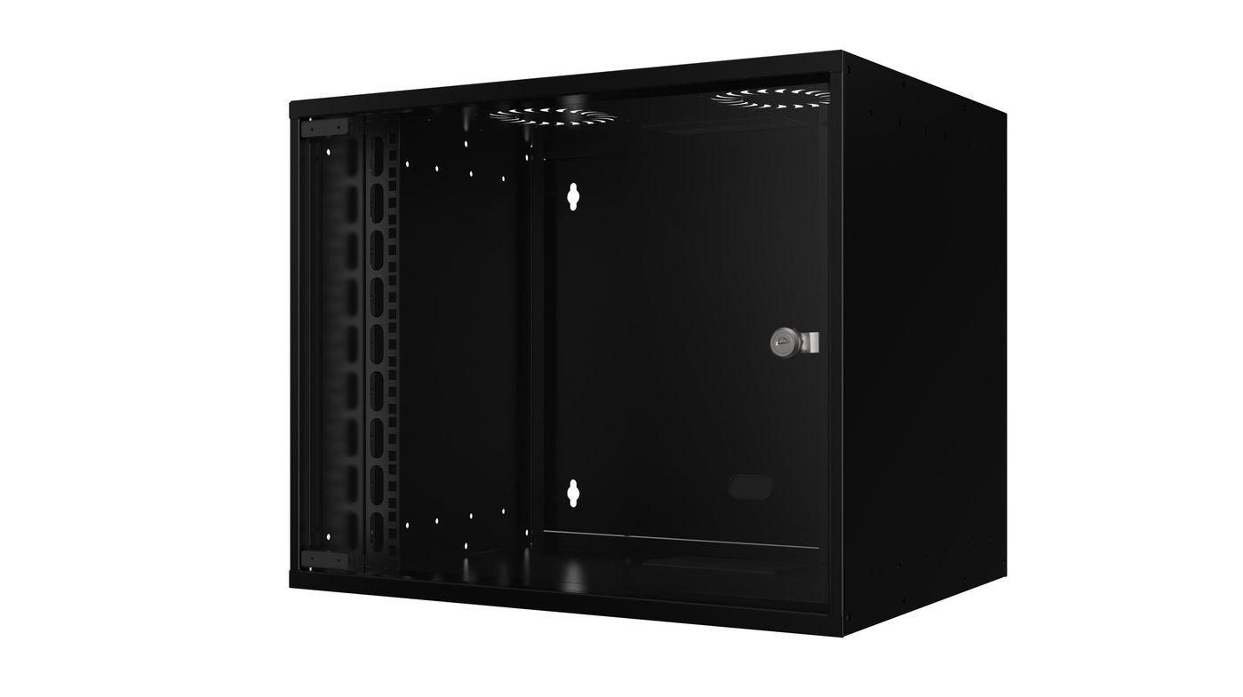 LOGON RUM09U40MNBL rack Nero (19" 9U Rack Wall Mount 565 x - 400 x 440mm SOHO - Black - - Unassembled - Warranty 60M)
