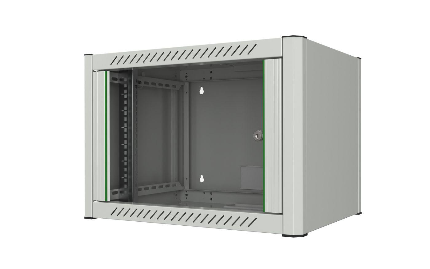 Lanview RWM06U45WH rack 6U Da parete Bianco (19" 6U Rack Wall Mount 600 x - 450 x 380mm - White - Warranty: 60M)