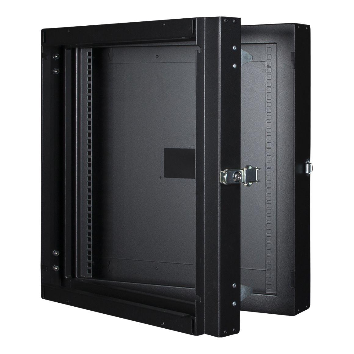 LOGON RWMD12UBL rack 12U Da parete Nero (19 12U Rack Cabinet Double - Section 600 x 150 x 631mm - - Black - Warranty: 60M)