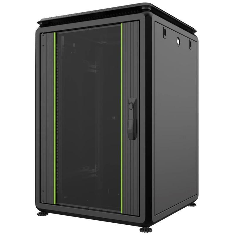 LOGON RDL16U66BL rack 16U Rack indipendenti Nero (19" 16U Rack Cabinet 600 x - 600 x 897mm Data Line - Black - Warranty: 60M)