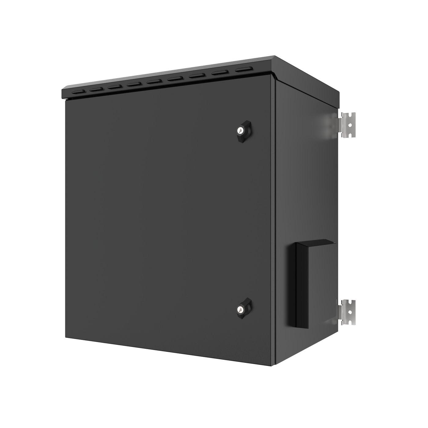 LOGON RWMIP55W12U45B rack 12U Da parete Nero (19 12U IP55 Wall mount - Cabinet 600 x 450 x 630mm - - Black - Warranty 60M)
