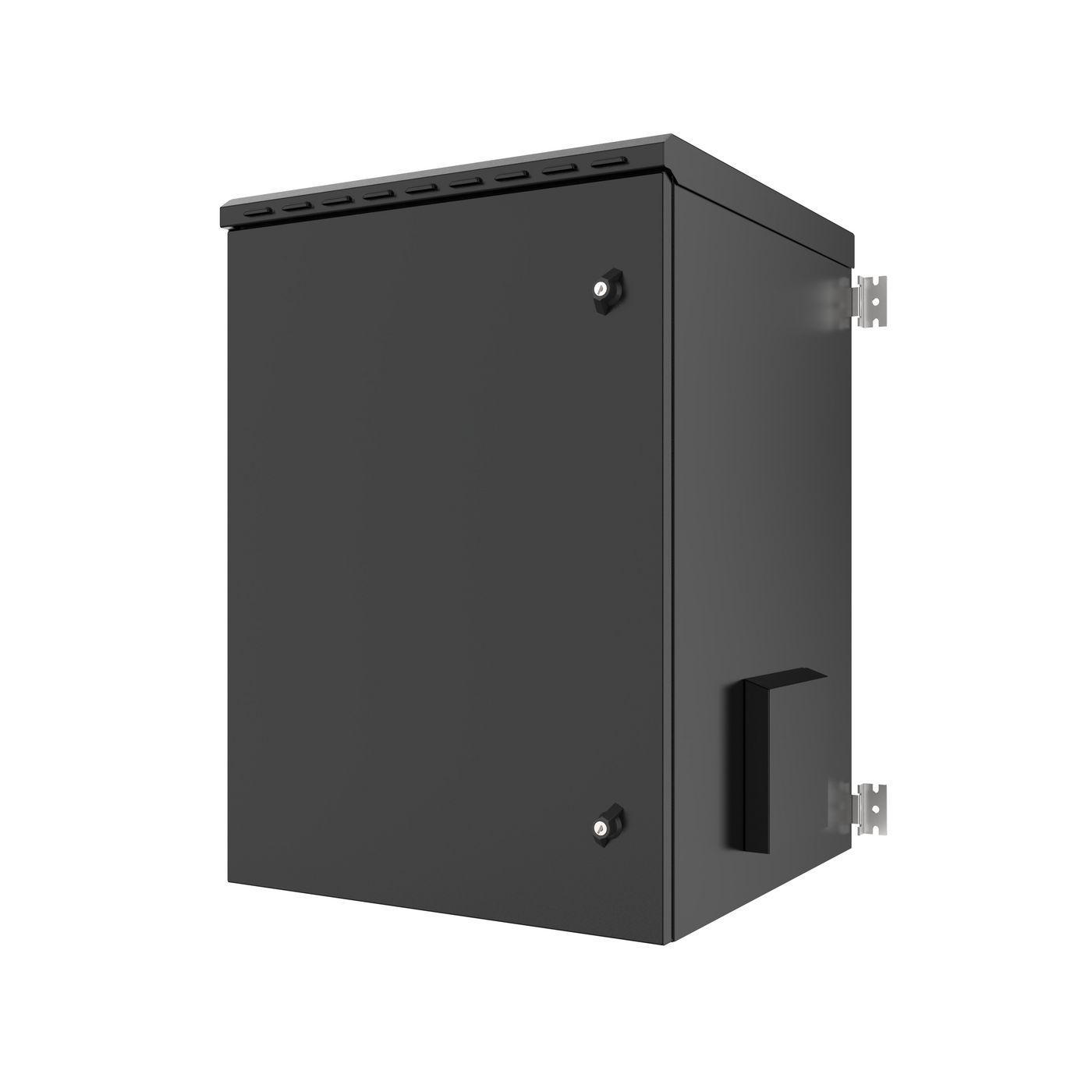 LOGON RWMIP55W16U60B rack 16U Da parete Nero (19 16U IP55 Wall mount - Cabinet 600 x 600 x 810mm - - Black - Warranty 60M)