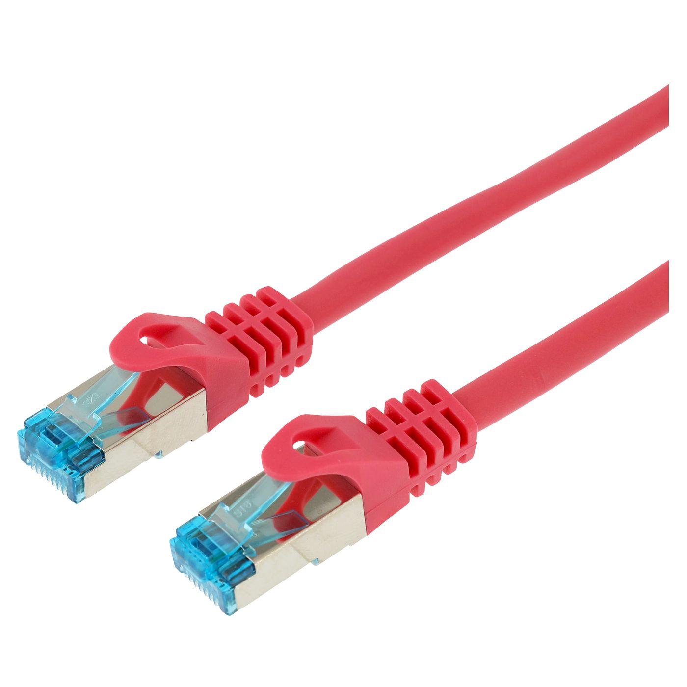 PATCH CABLE SF/UTP 25M - - CAT5E - MAGENTA - Warranty 24M