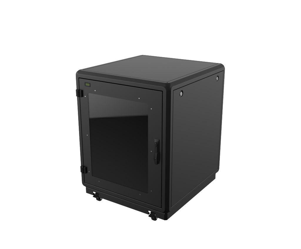 Lanview RDLAK16U751BL rack 16U Nero (19" 16U Rack Cabinet 750 x - 1000 x 959mm Soundproof - - Black - Warranty 60M)
