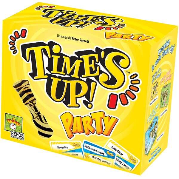 Gioco di carte Time's Up Party - Domande e risposte tematiche/Abstract - Da 4 a 8 giocatori - Dai 10 anni in su - Durata 40 min