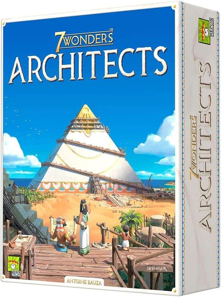 Gioco di carte 7 Wonders Architects - Tema della storia - Da 2 a 7 giocatori - Da 8 anni in su - Durata 25 min. ca.
