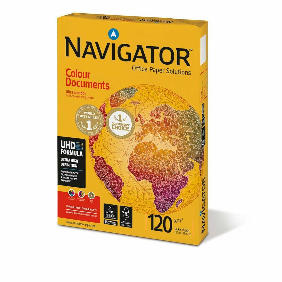 Carta per fotocopie A4 Navigator Colour Documents 120 g/m Risma da 250 fogli - NCD1200156