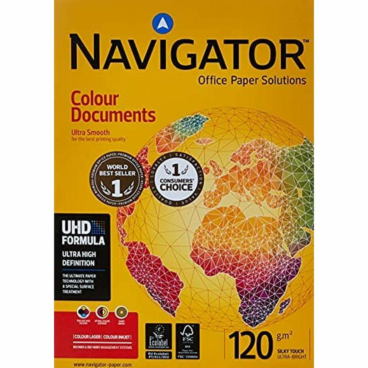 Carta per fotocopie A4 Navigator Colour Documents 120 g/m Risma da 250 fogli - NCD1200156