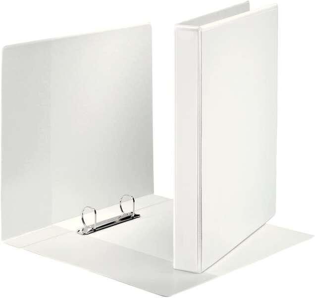 Esselte Kangaro Plus Anilla Folder - Formato A4 - Capacità per 230 fogli - 2 anelli da 25 mm - colore bianco