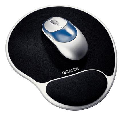Tappetino per mouse Nero/argento