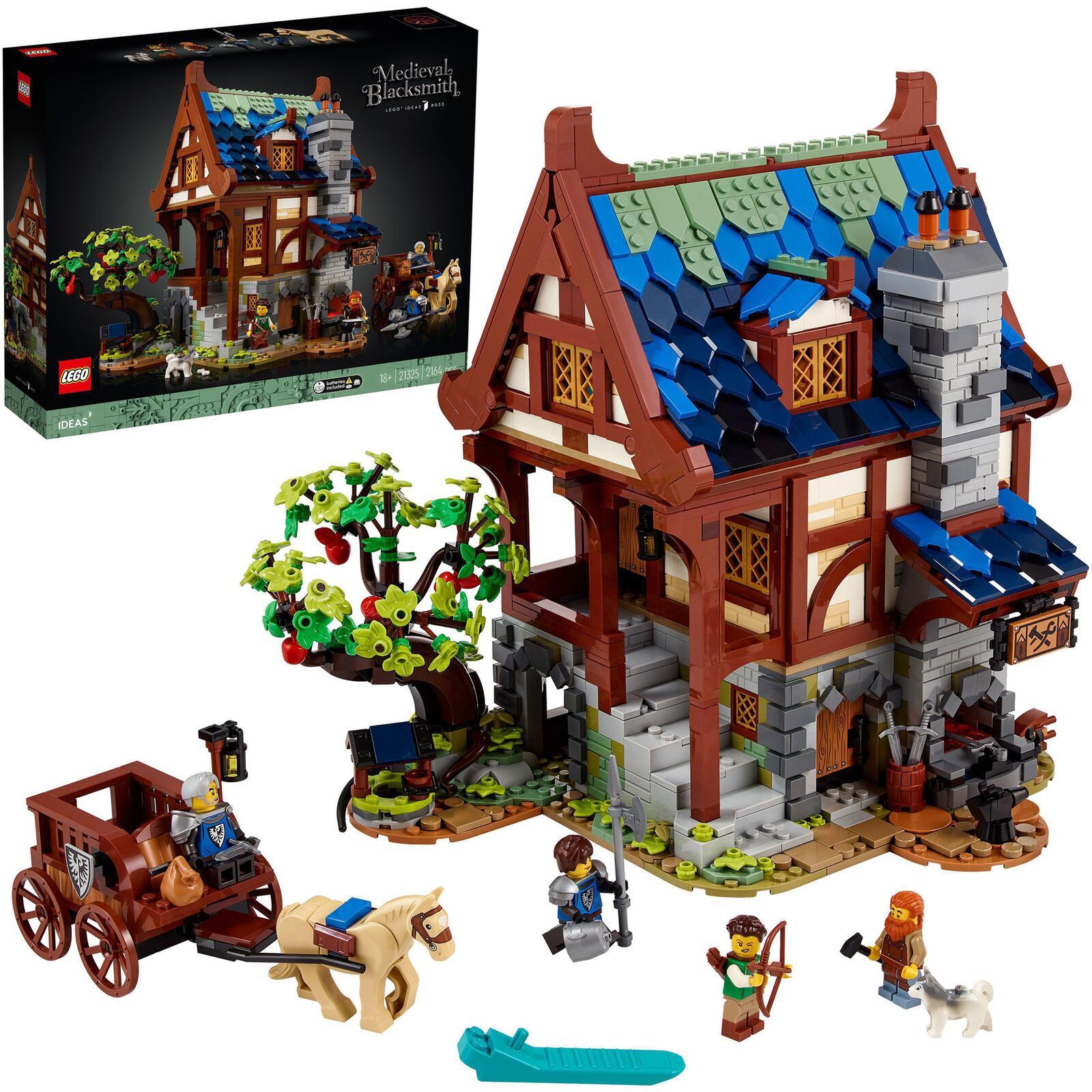 Idee LEGOÃƒÂ¢Ã‚Â® Smithy medievale 21325