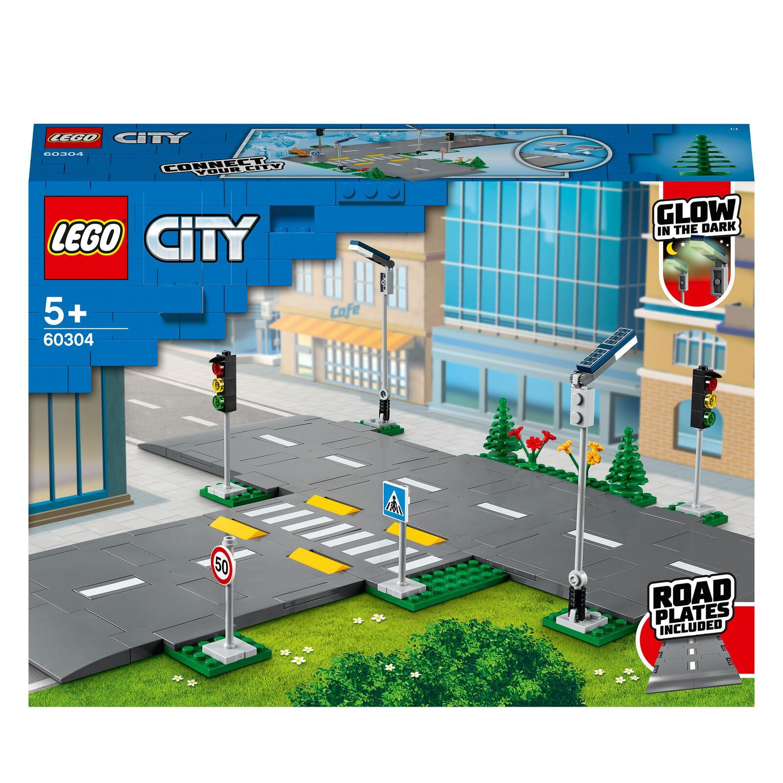 LEGO City Straenkreuzung mit Ampeln 60304