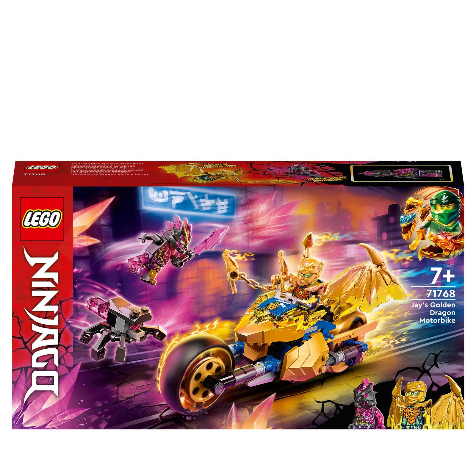 LEGO NINJAGO - Jay's Gold Dragon Motorcycle (71768)