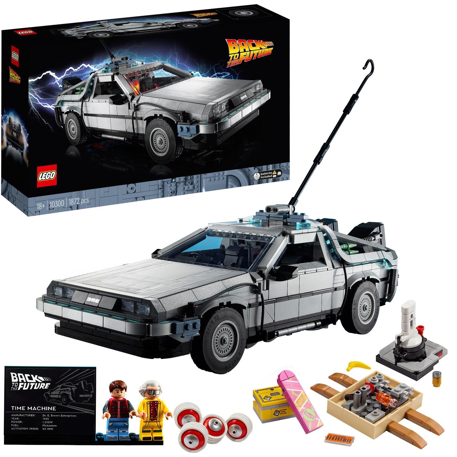 LEGO Creator - DeLorean La macchina del tempo di Ritorno al futuro (10300)
