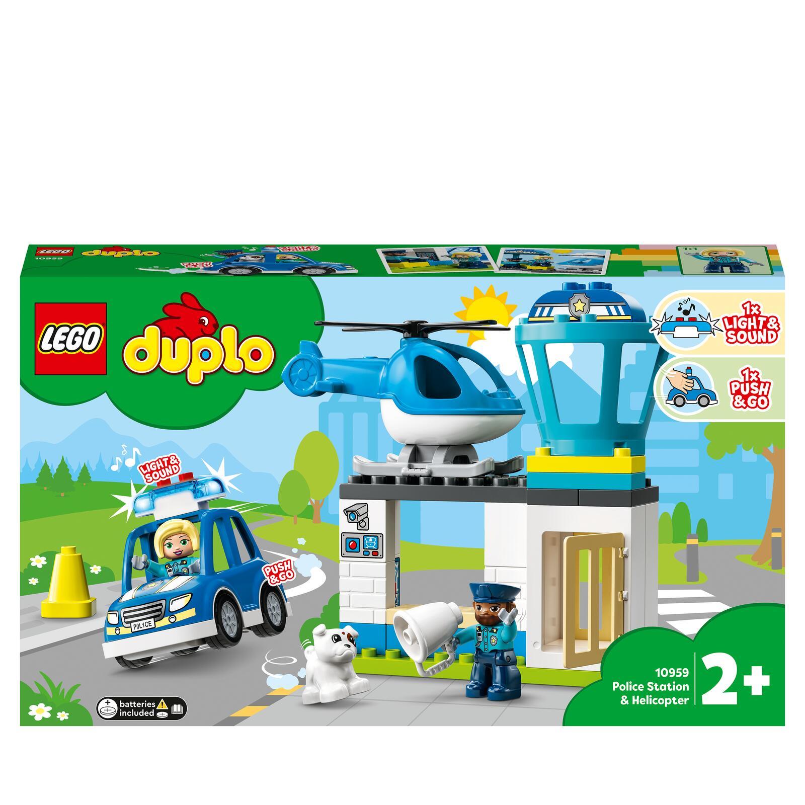 LEGO DUPLO Polizeistation mit Hubschrauber 10959