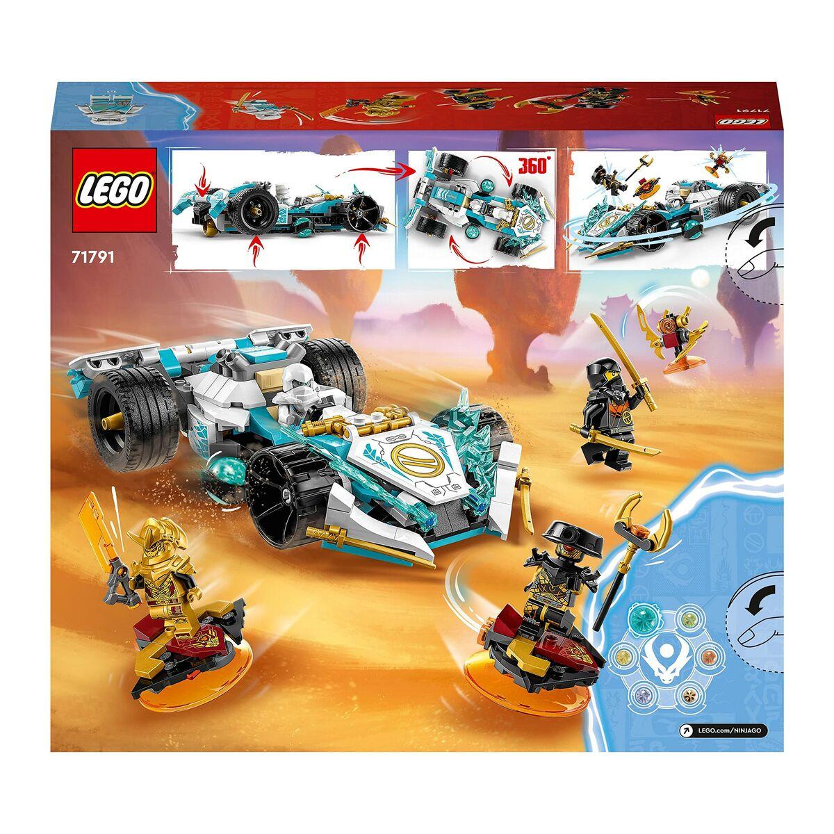 Auto da corsa Spinjitzu Dragon Power di Zane LEGO Ninjago (71791)