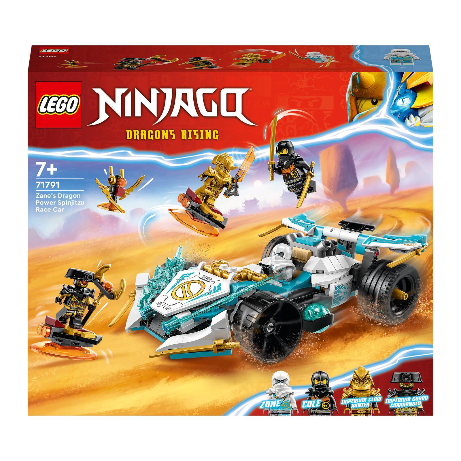 Auto da corsa Spinjitzu Dragon Power di Zane LEGO Ninjago (71791)